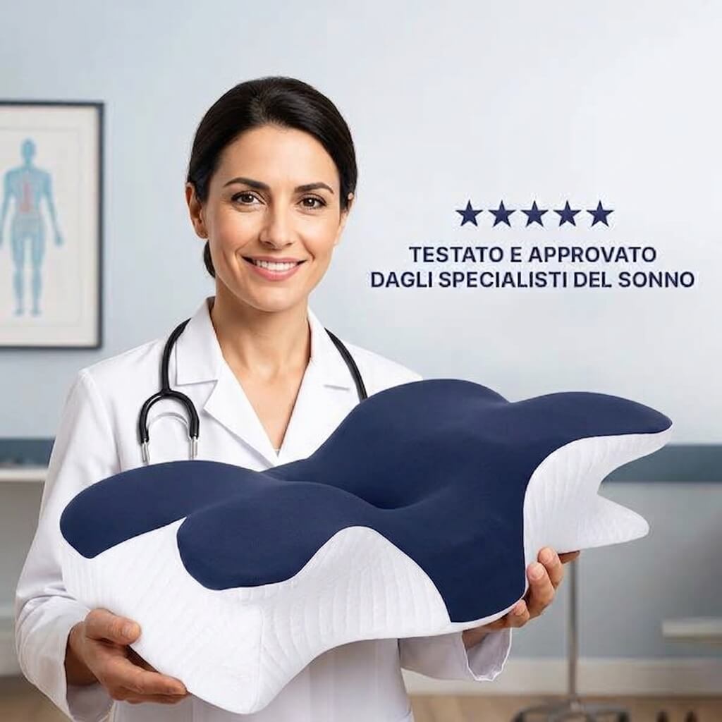 Cuscino MediaSens Cervical-Care: Addio Dolori al Collo e alle Spalle